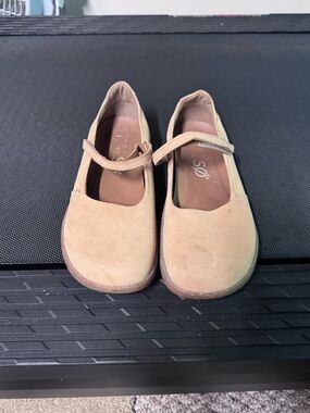 Kalso Shoes Women’s Mary Jane – Size 10 (Light Beige Leather)